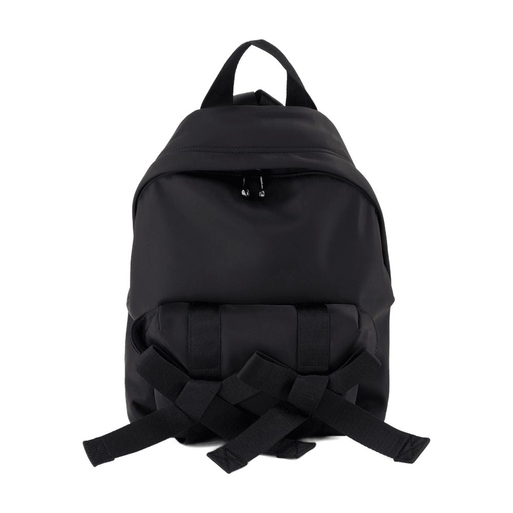 Bow Front Rucksack - Simone Rocha - Nylon - Schwarz