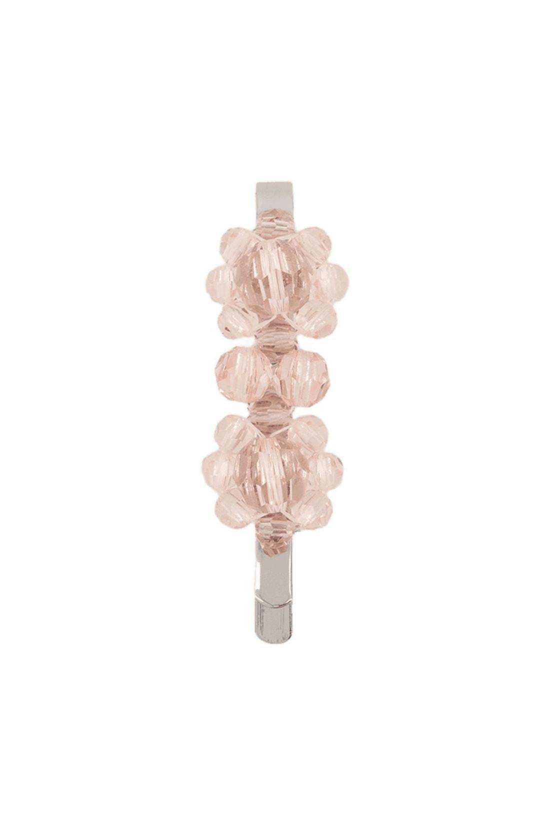 Simone Rocha-Mini Flower Haarspangen - Simone Rocha - Messing - Rosa-Outdoor-Black-Deal-Outlet-by-ARCHIVIST