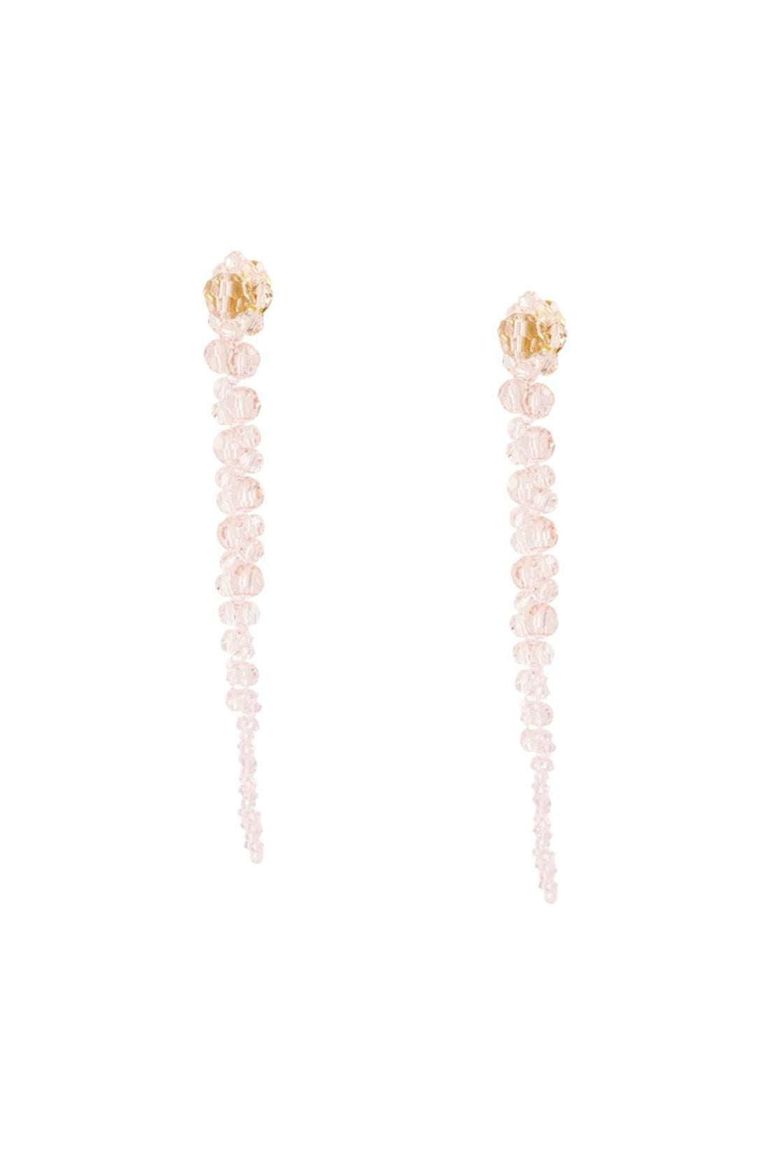 Simone Rocha-Drip Ohrringe - Simone Rocha - Crystal - Pink-Schmuck-Black-Deal-Outlet-by-ARCHIVIST