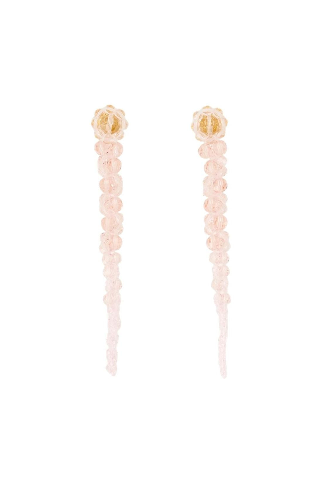 Simone Rocha-Drip Ohrringe - Simone Rocha - Crystal - Pink-Schmuck-Black-Deal-Outlet-by-ARCHIVIST