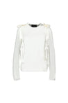 Simone Rocha-Bow Tail T-Shirt - Simone Rocha - Synthetik - Weiß-Shirts-Black-Deal-Outlet-by-ARCHIVIST