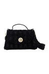 Simone Rocha-Valentine Clutch - Simone Rocha - Baumwolle - Schwarz-Outdoor-Black-Deal-Outlet-by-ARCHIVIST