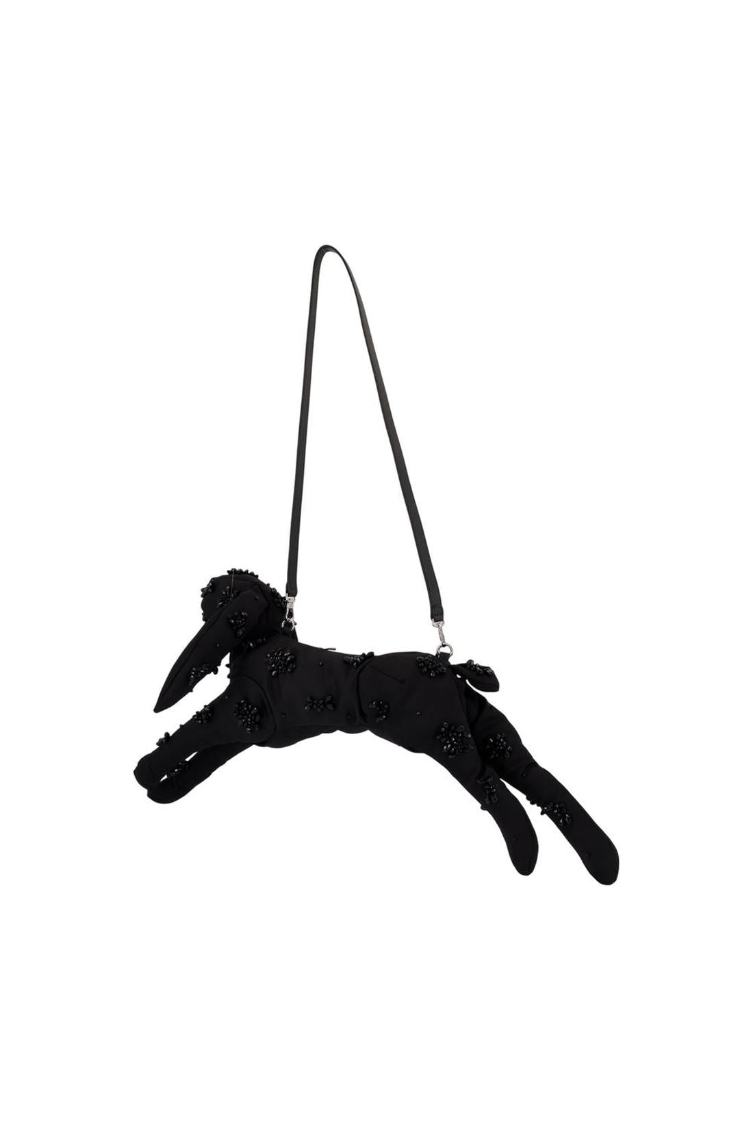 Simone Rocha-Turbo-Schultertasche - Simone Rocha - Synthetik - Schwarz-Taschen-Black-Deal-Outlet-by-ARCHIVIST