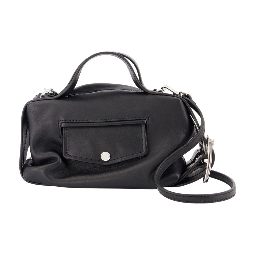 Mini-Biker-Handtasche – Simone Rocha – Leder – Schwarz