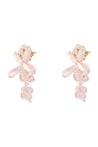 Simone Rocha-Petite Bow Ohrringe - Simone Rocha - Crystal - Pink-Schmuck-Black-Deal-Outlet-by-ARCHIVIST