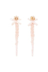 Simone Rocha-Petite Bow Drip Ohrringe - Simone Rocha - Crystal - Pink-Schmuck-Black-Deal-Outlet-by-ARCHIVIST