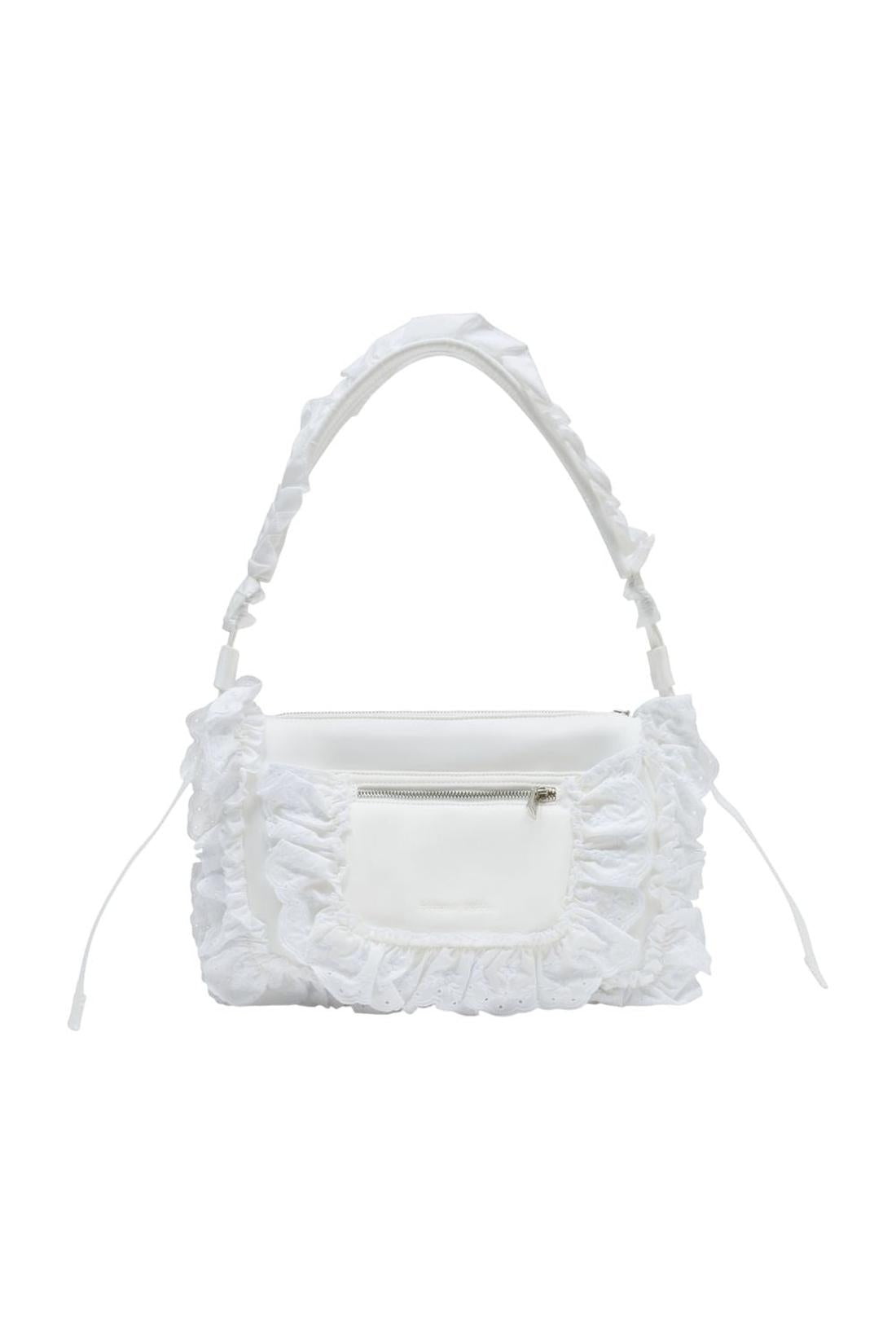 Pillowcase-Schultertasche - Simone Rocha - Synthetik - Weiß-Taschen-Simone Rocha-One size-white-ARCHIVIST