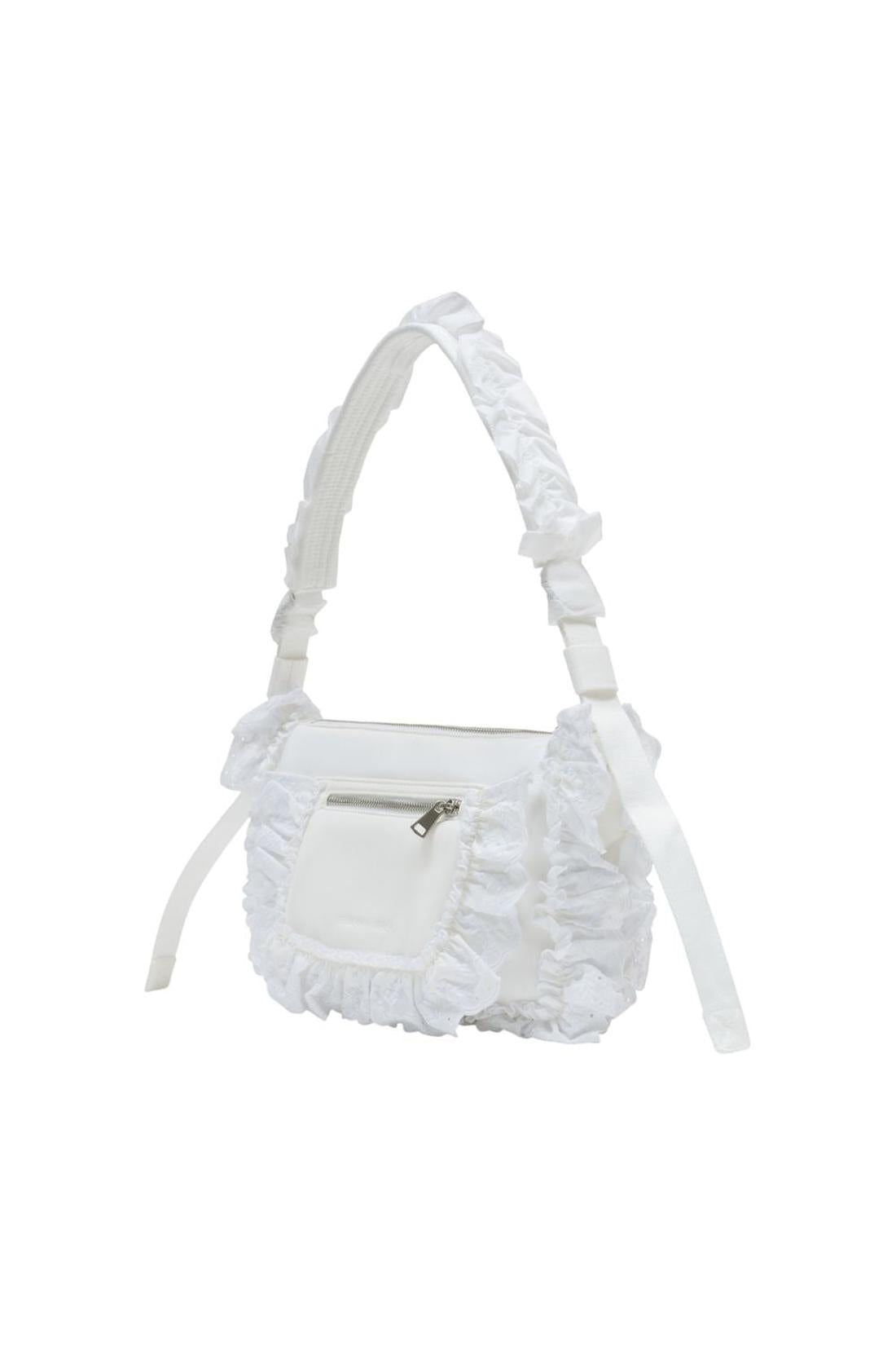 Pillowcase-Schultertasche - Simone Rocha - Synthetik - Weiß-Taschen-Simone Rocha-ARCHIVIST