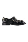 Simone Rocha-Buckle Brogue Mokassins - Simone Rocha - Leder - Schwarz-schuhe / flache-schuhe-Black-Deal-Outlet-by-ARCHIVIST