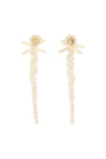 Simone Rocha-Petite Bow Drip Ohrringe - Simone Rocha - Crystal - Gelb-Schmuck-Black-Deal-Outlet-by-ARCHIVIST