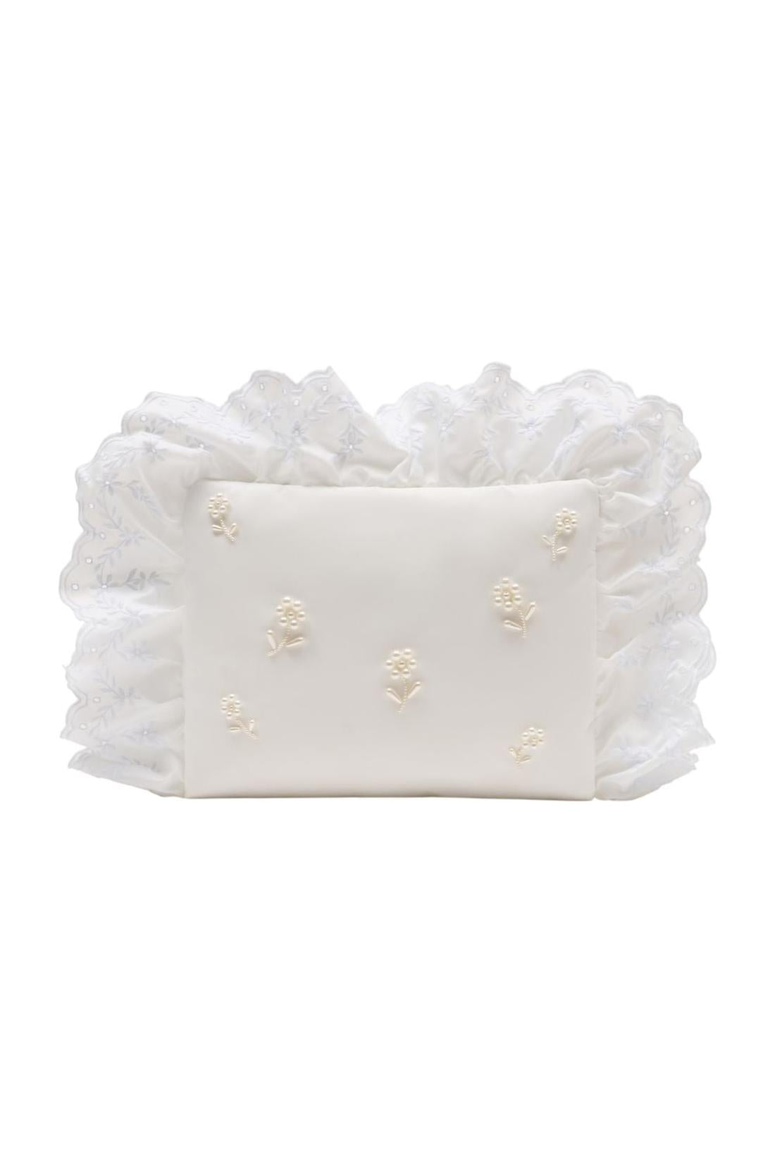 Pillowcase-Tasche – Simone Rocha – Synthetik – Elfenbein