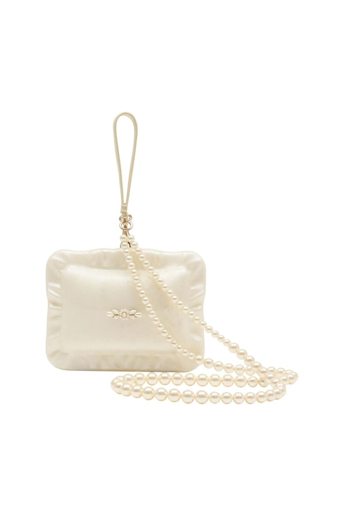 Pillowcase Schultertasche - Simone Rocha - Kunstleder - Ivory-Taschen-Simone Rocha-One size-ivory-ARCHIVIST