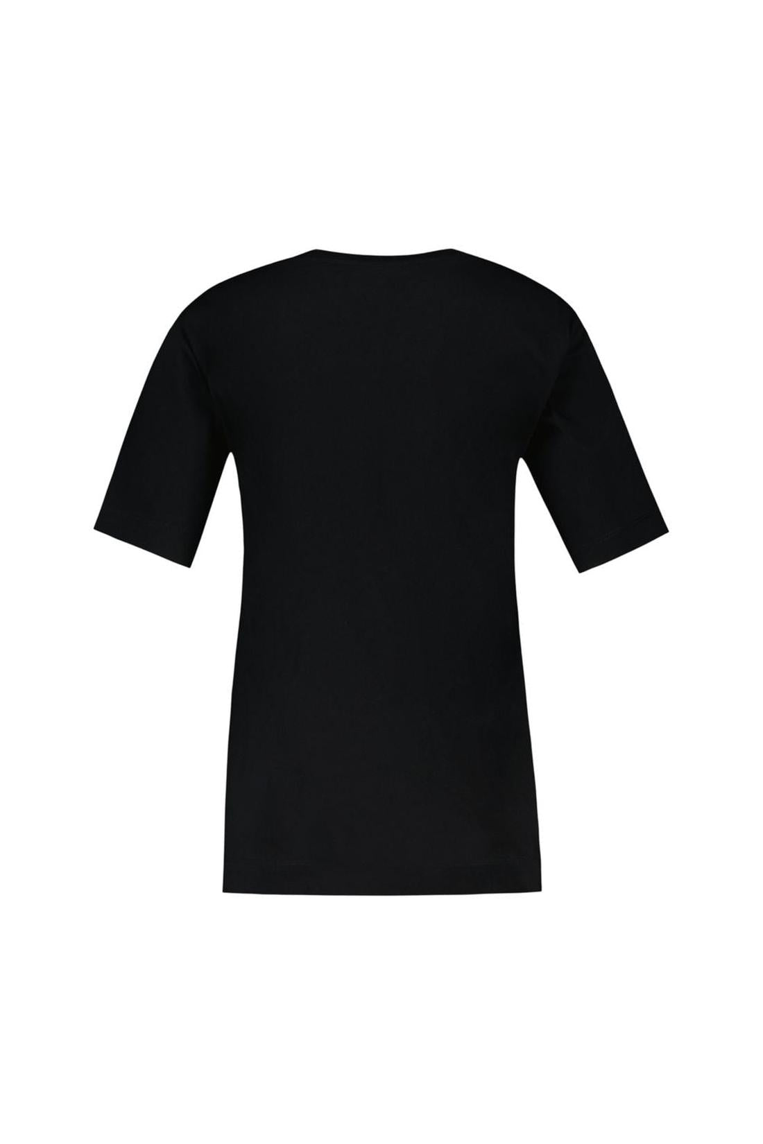 T-Shirt Boy W/ Emb - Simone Rocha - Baumwolle - Schwarz-Shirts-Simone Rocha-ARCHIVIST