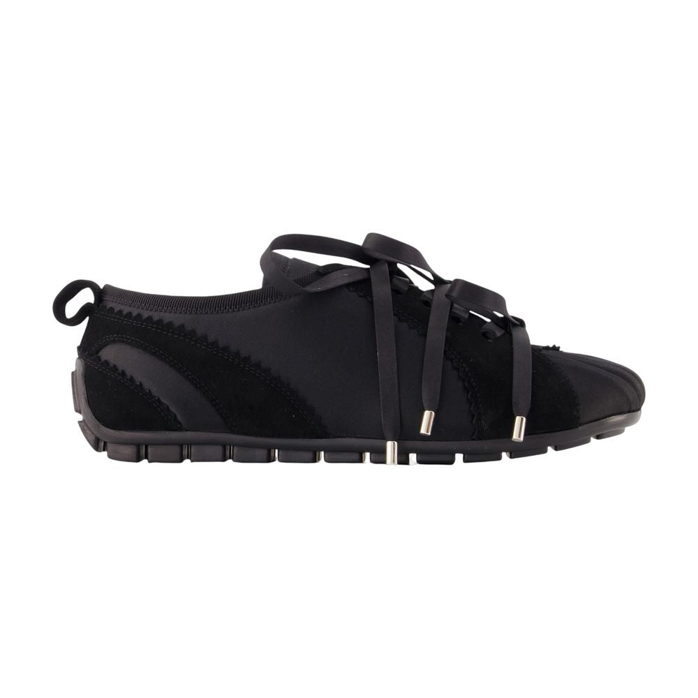 Sneakers Ballerina Grip Trainer – Simone Rocha – Synthetik – Schwarz