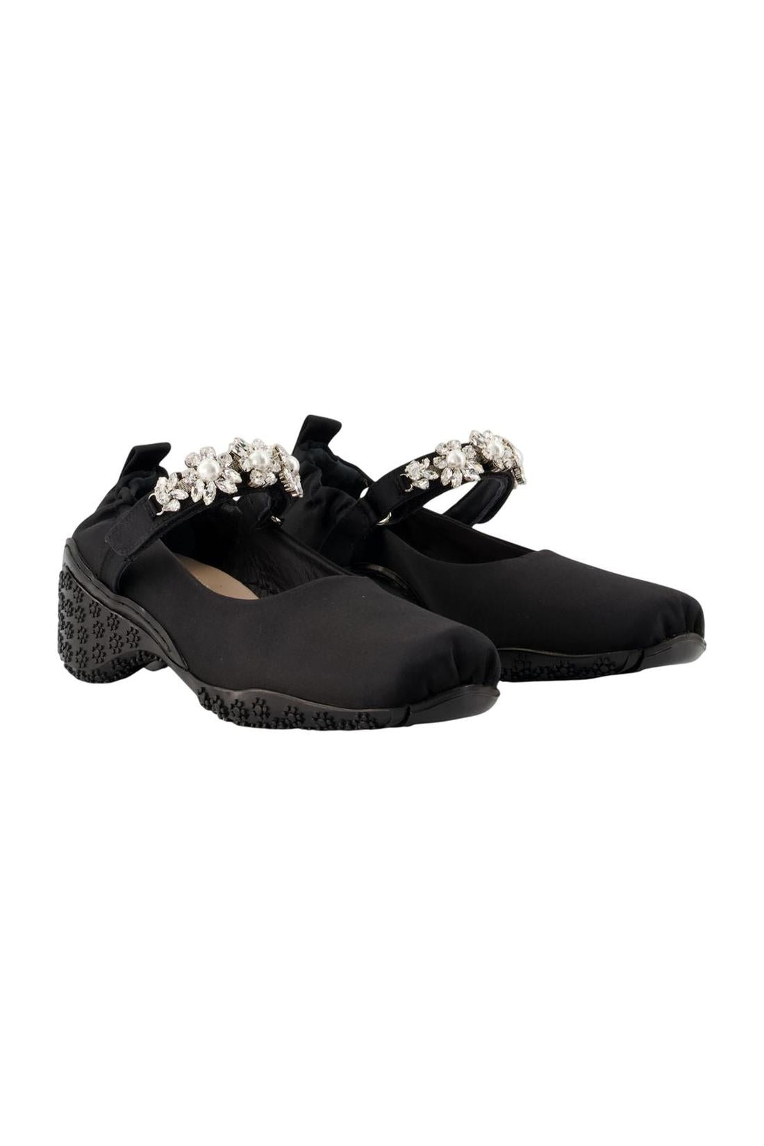 Ballerinas Runner W Turbo – Simone Rocha – Synthetik – Schwarz
