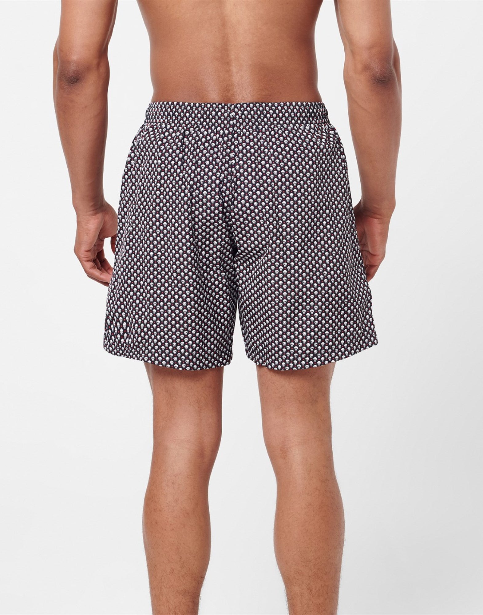 Dots Skull Logo Swim Shorts