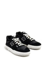 New Balance-OUTLET-SALE-550 Suede Pack Black/White Sneakers-ARCHIVIST