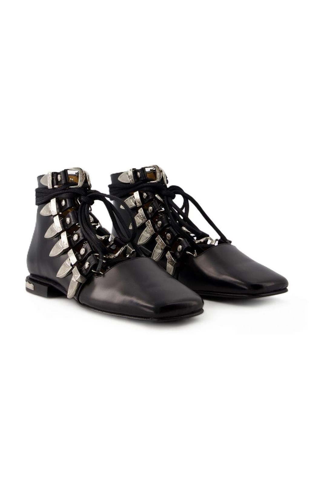 Stiefeletten Aj1284 - Toga Pulla - Leder - Schwarz