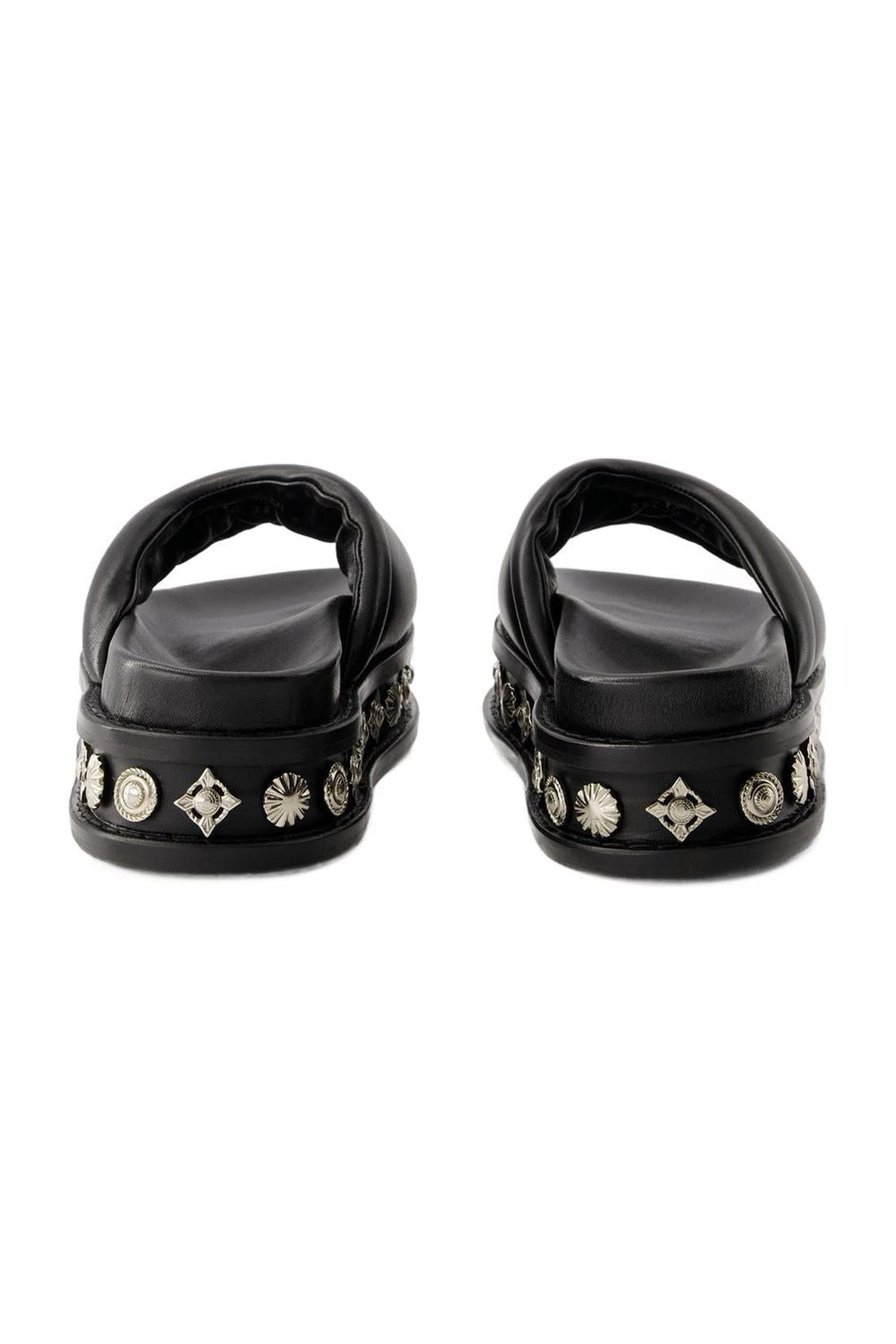 Sandals Aj1329 - Toga Pulla - Leather - Black