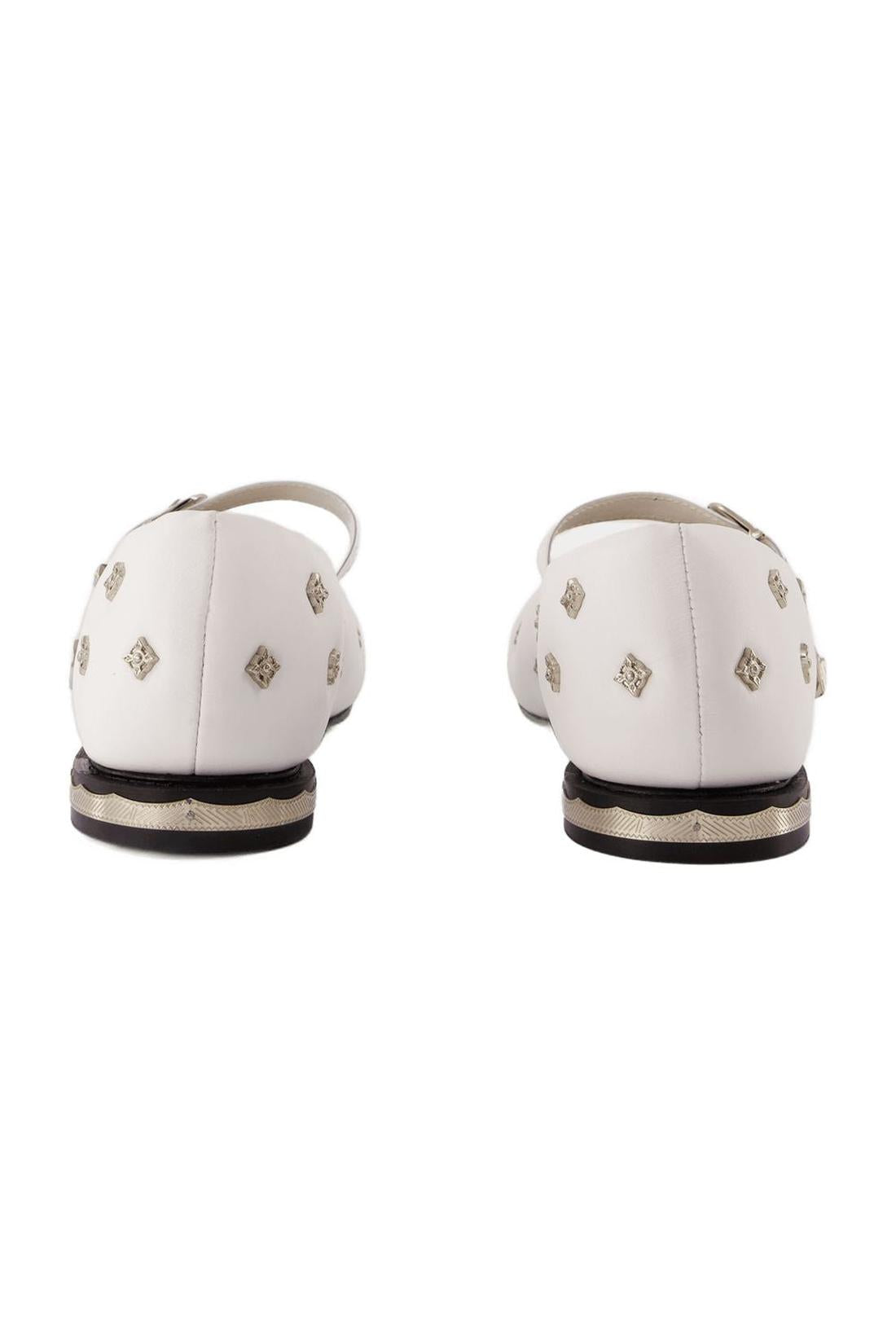 Ballerinas Aj1342 - Toga Pulla - Leder - Weiß