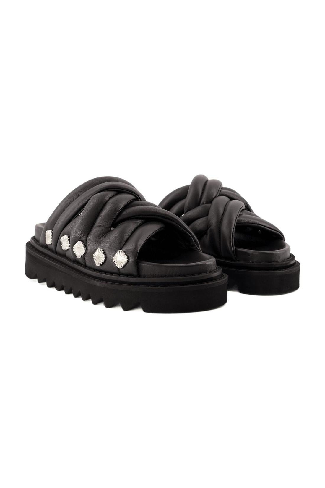 Sandalen Aj1345 - Toga Pulla - Leder - Schwarz