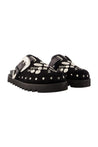 Toga Pulla-Sandalen Aj1058 - Toga Pulla - Baumwolle - Schwarz-schuhe / pantoletten-Black-Deal-Outlet-by-ARCHIVIST