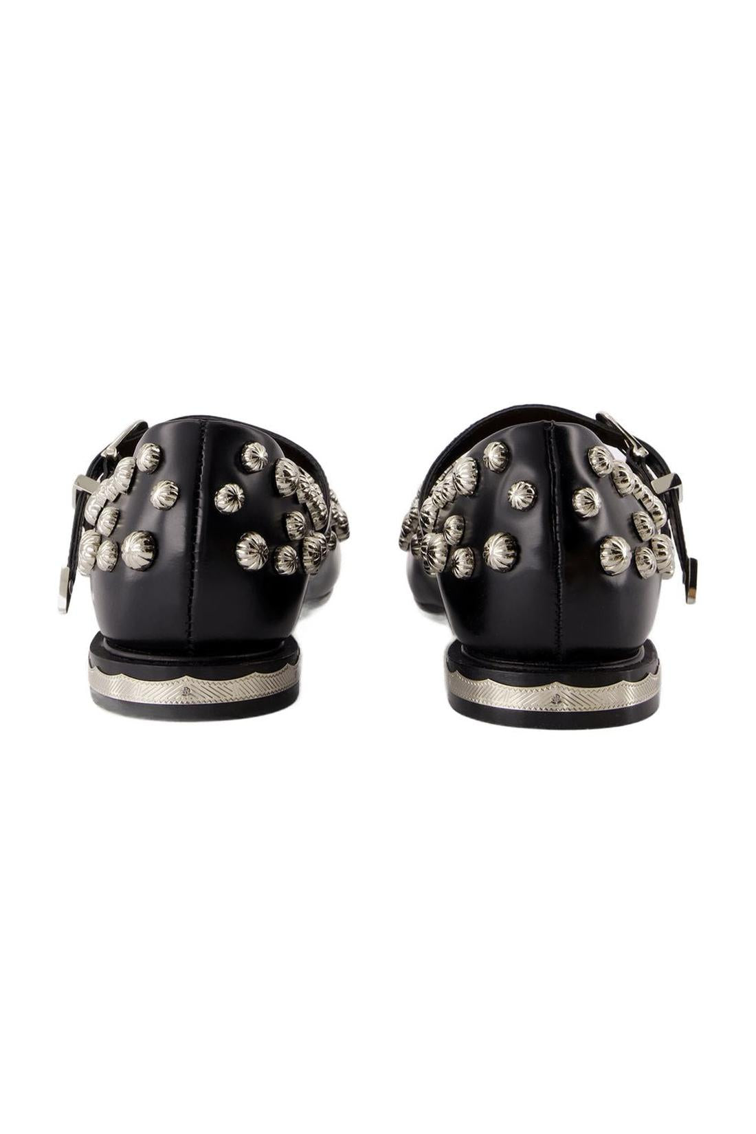 Ballerinas Aj1374 - Toga Pulla - Leder - Schwarz