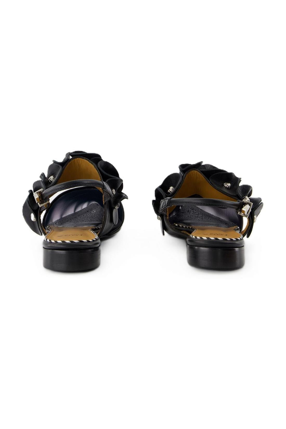 Slingbacks Aj1398 - Toga Pulla - Leder - Schwarz