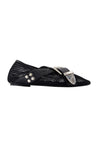 Toga Pulla-Ballerinas Aj1434 - Toga Pulla - Mesh - Schwarz-schuhe / flache-schuhe-Black-Deal-Outlet-by-ARCHIVIST