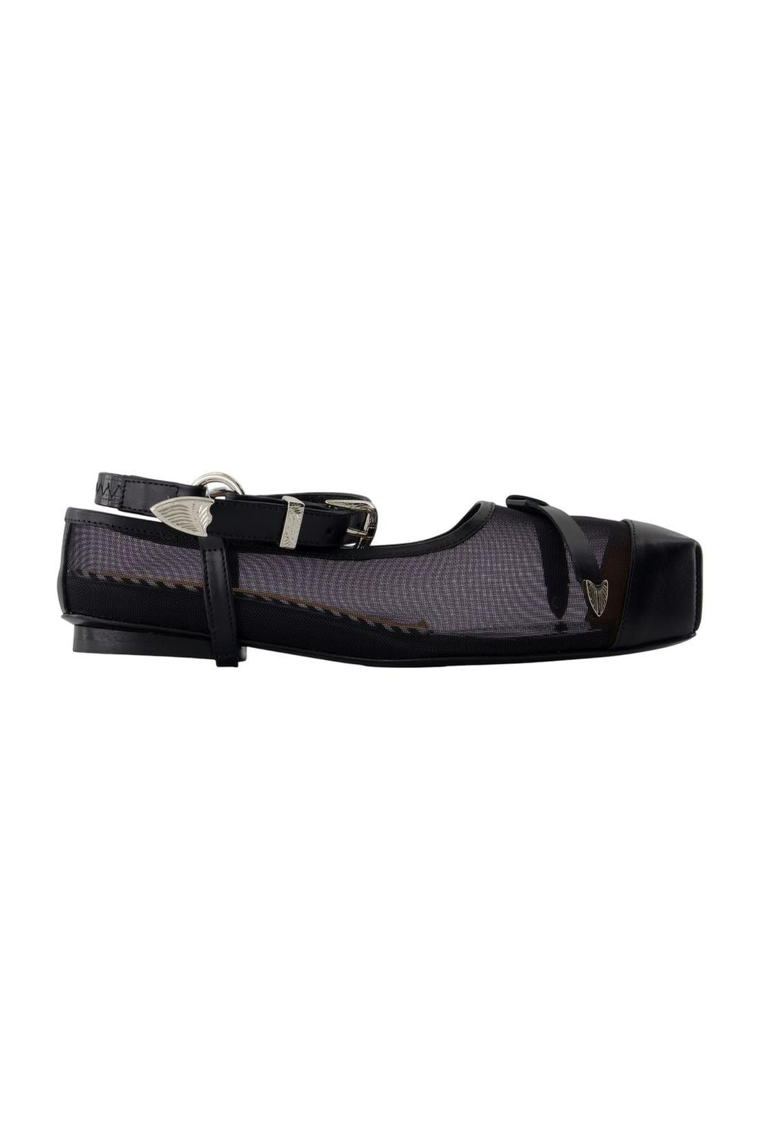 Sandalen Aj1451 - Toga Pulla - Synthetik - Schwarz-schuhe / flache-schuhe-Toga Pulla-EU35-black-ARCHIVIST