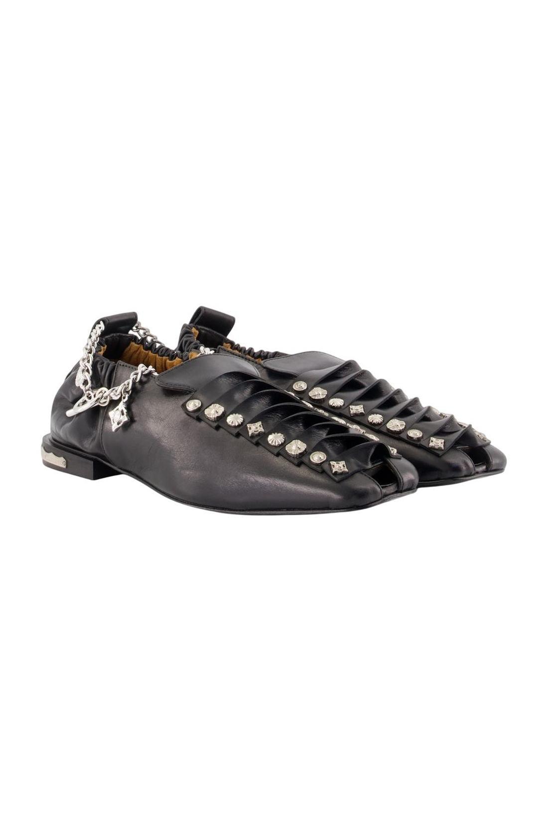 Mokassins Aj1515 – Toga Pulla – Leder – Schwarz