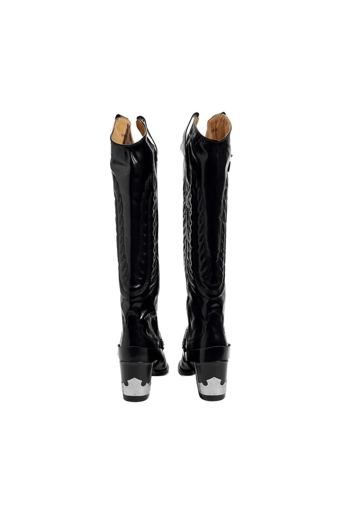 Stiefel Aj721 - Toga Pulla - Leder - Schwarz-schuhe / stiefel-Toga Pulla-ARCHIVIST