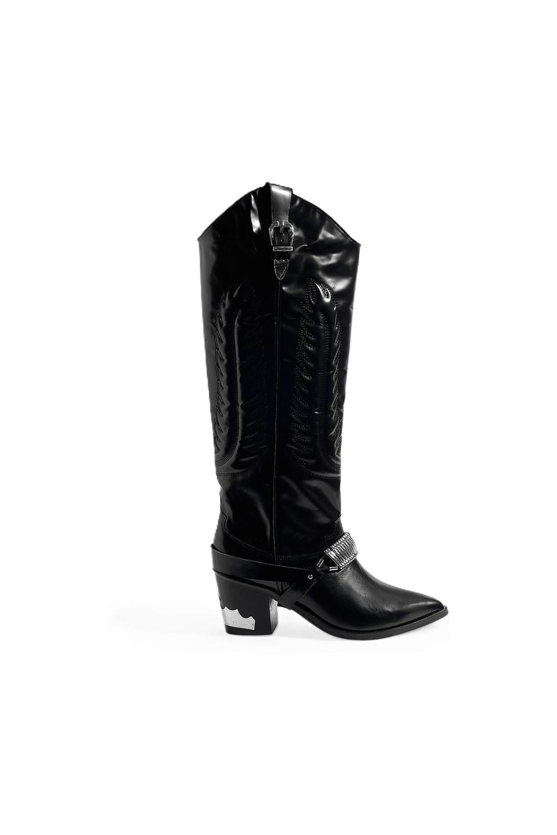 Stiefel Aj721 - Toga Pulla - Leder - Schwarz-schuhe / stiefel-Toga Pulla-EU35-black-ARCHIVIST
