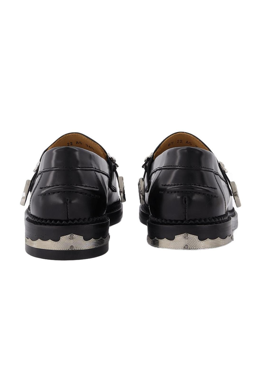 Aj1041 Loafers - Toga Pulla - Black - Polido