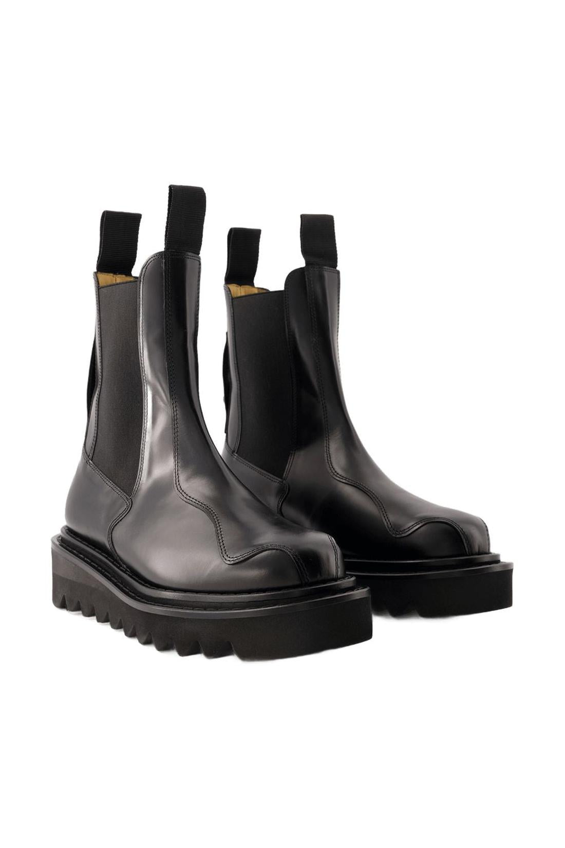 Boots Aj1146 - Toga Pulla - Leather - Black