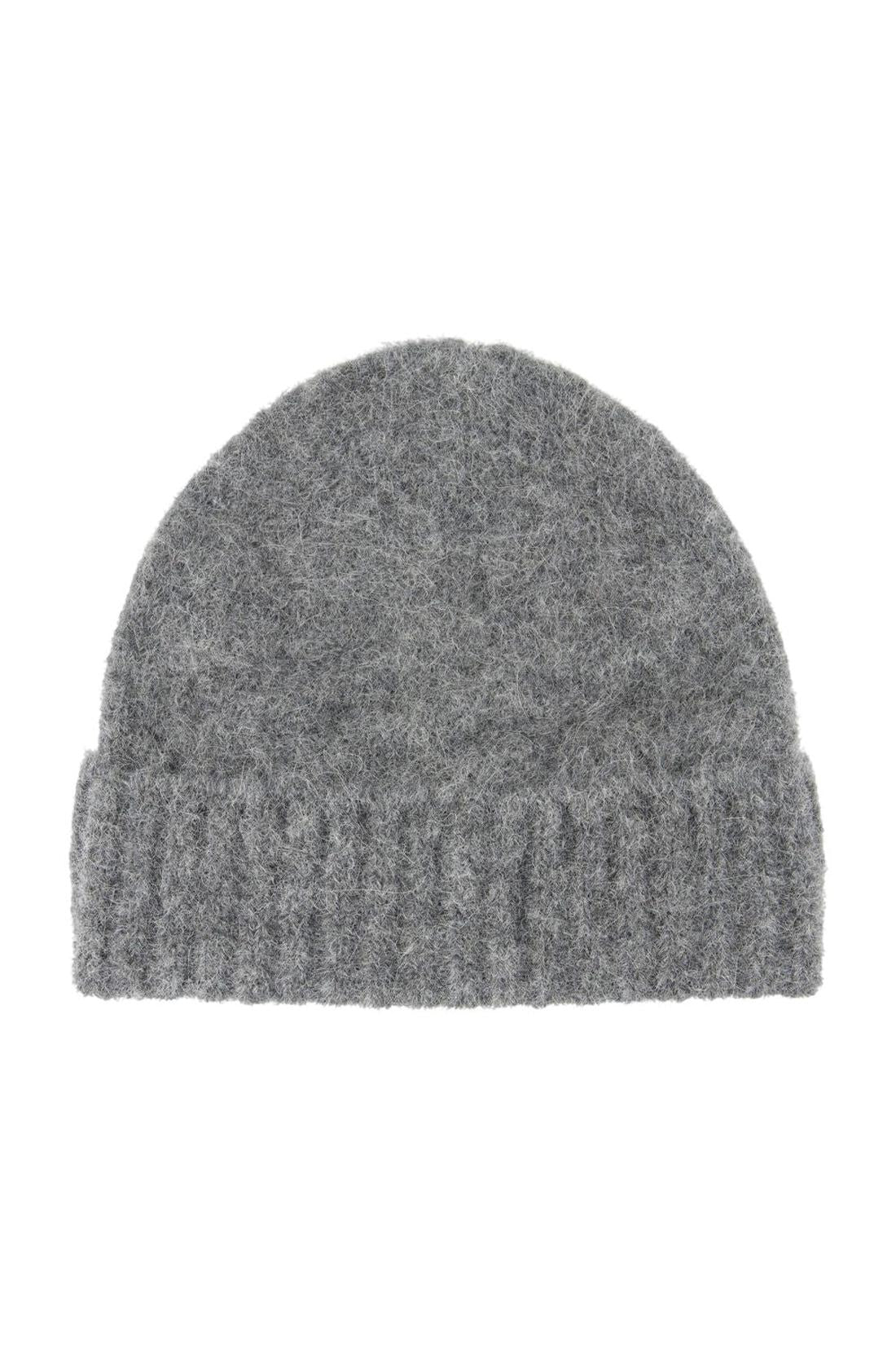 Samsøe Samsøe-Sajeanne Mütze - Samsoe Samsoe - Wolle - Grau-Outdoor-Black-Deal-Outlet-by-ARCHIVIST