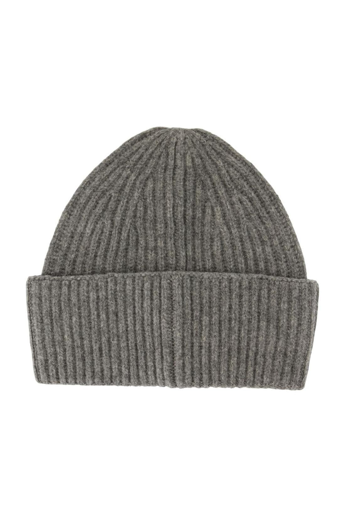 Samsøe Samsøe-Mütze W - Samsoe Samsoe - Wolle - Grau-Outdoor-Black-Deal-Outlet-by-ARCHIVIST