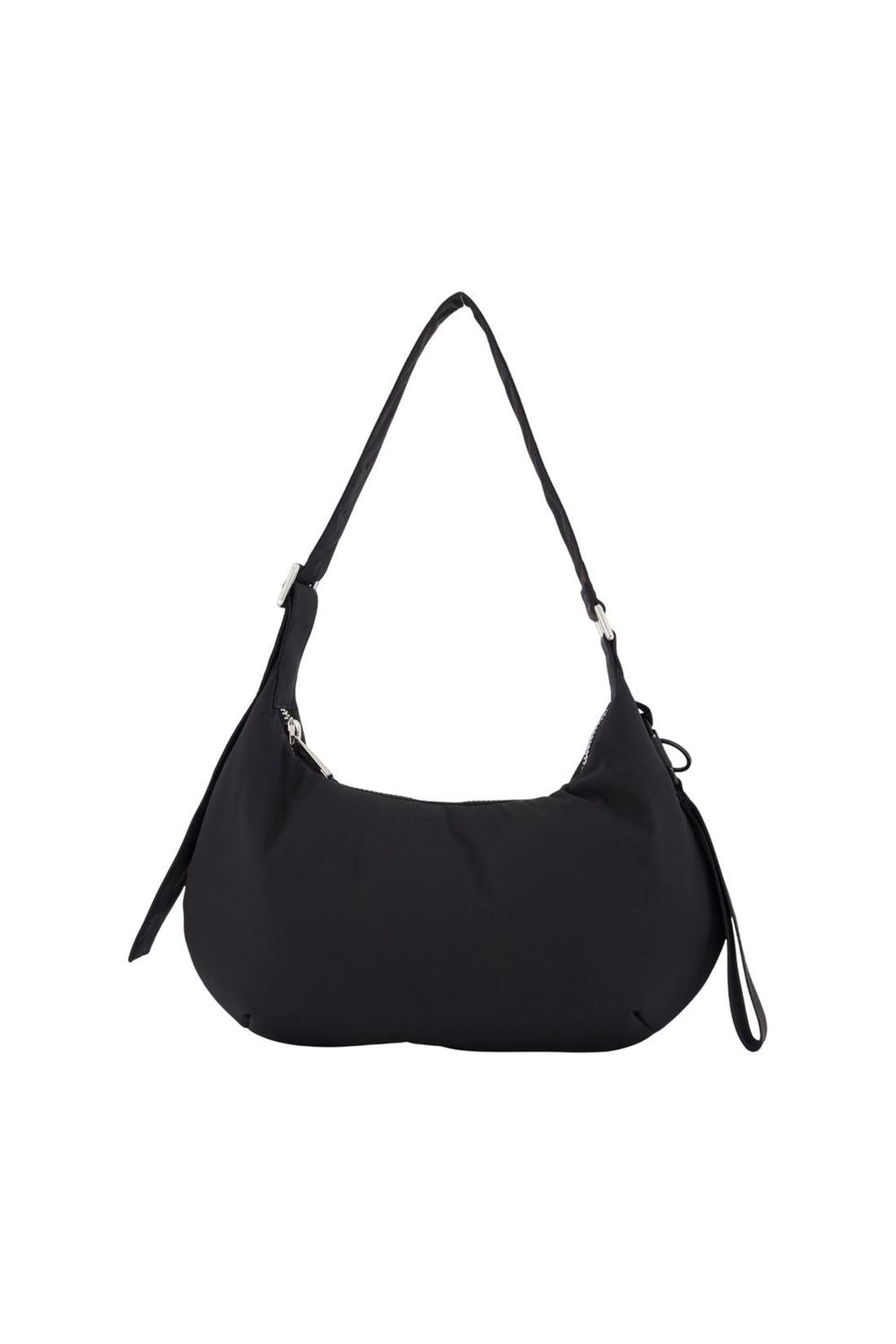 Samsøe Samsøe-Safreja Midi Handtasche - Samsoe Samsoe - Synthetik - Schwarz-Taschen-Black-Deal-Outlet-by-ARCHIVIST