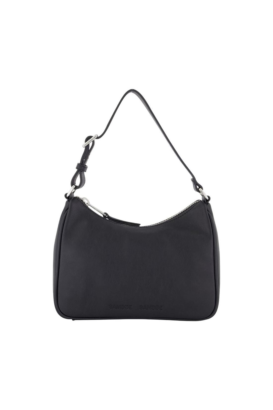 Samsøe Samsøe-Sacima Handtasche - Samsoe Samsoe - Leder - Schwarz-Taschen-Black-Deal-Outlet-by-ARCHIVIST
