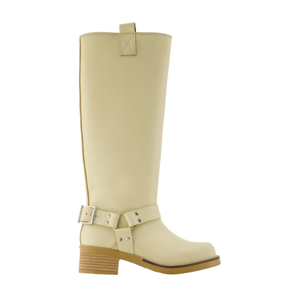 Sabrenta Stiefel 15874 - SAMSØE SAMSØE - Leder - Elfenbein