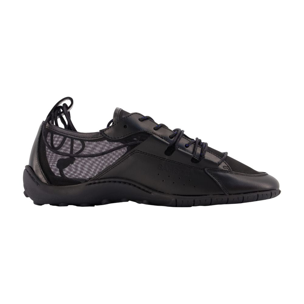 Sneakers Saastra Hybrid Mesh 16119 – SAMSØE SAMSØE – Leder – Schwarz