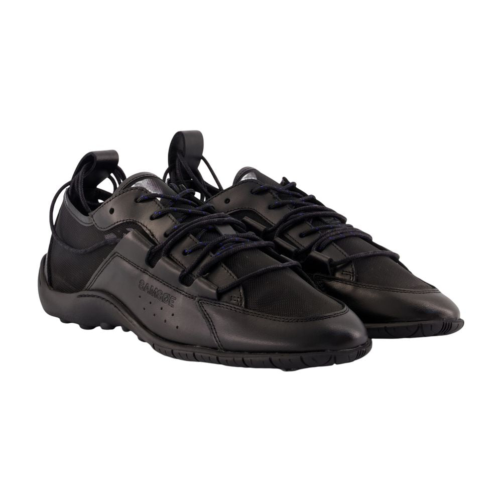 Sneakers Saastra Hybrid Mesh 16119 – SAMSØE SAMSØE – Leder – Schwarz