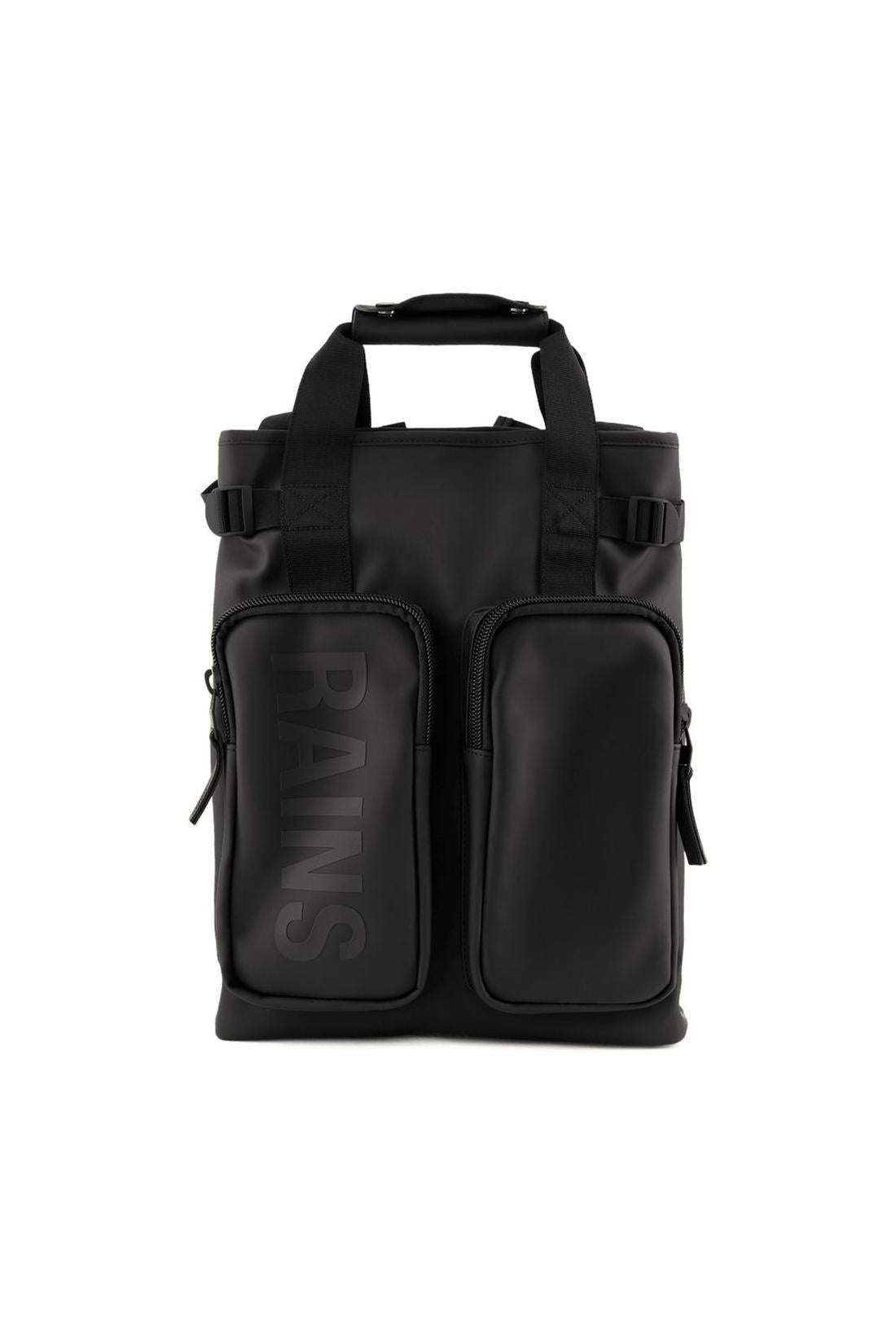 Rains-Texel Rucksack - RAINS - Synthetik - Schwarz-Taschen-Black-Deal-Outlet-by-ARCHIVIST
