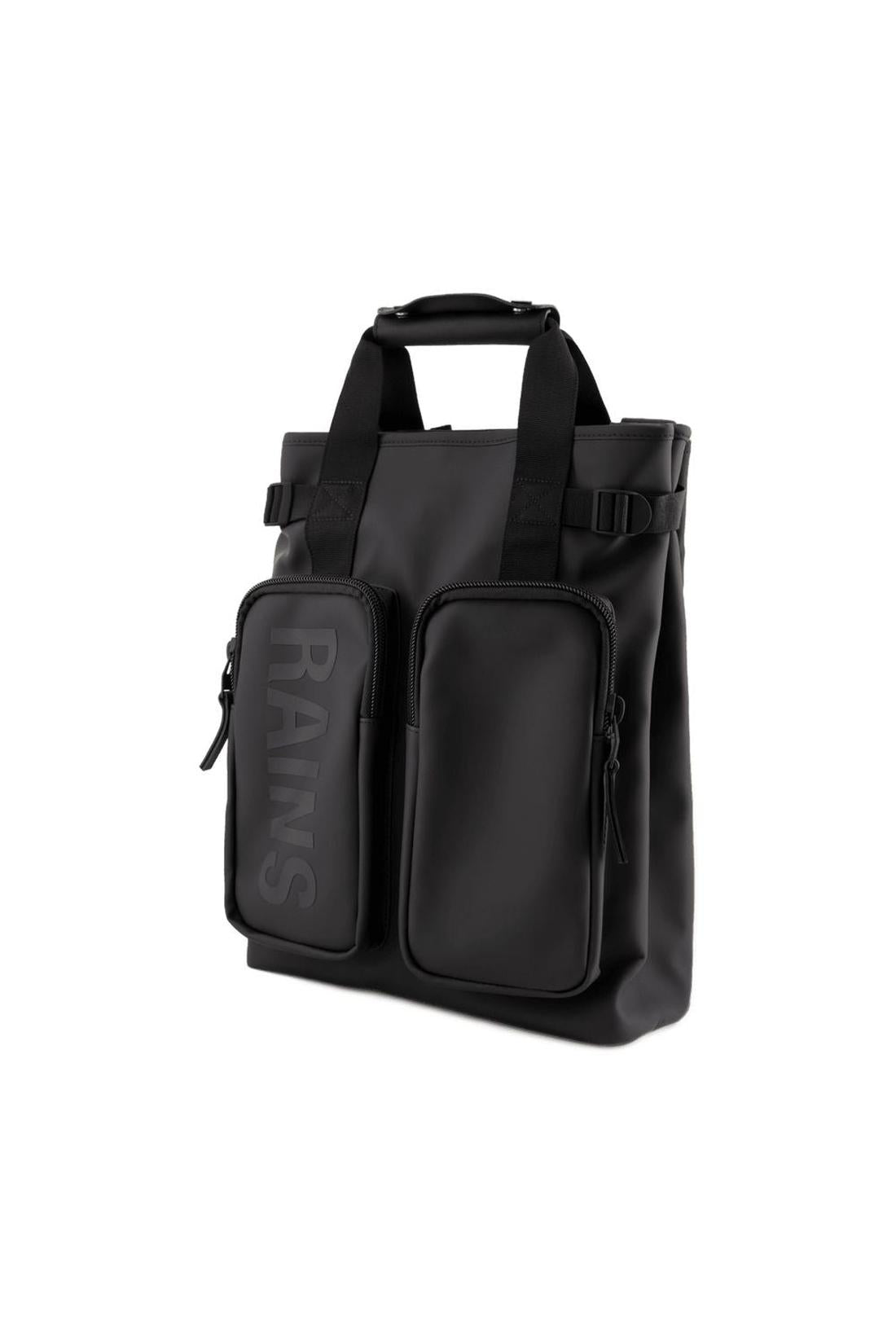 Rains-Texel Rucksack - RAINS - Synthetik - Schwarz-Taschen-Black-Deal-Outlet-by-ARCHIVIST