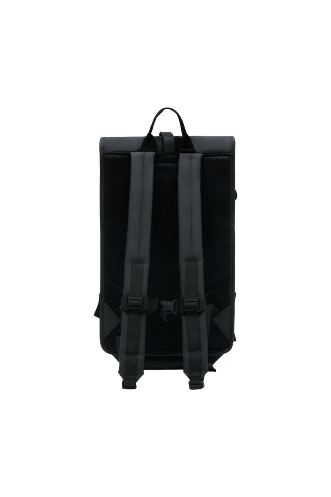 Rucksack Rolltop Large W3 - RAINS - Synthetik - Schwarz
