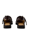 Ganni-Ballerinas - Ganni - Polyester - Bordeaux-schuhe / flache-schuhe-Black-Deal-Outlet-by-ARCHIVIST