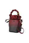 Ganni-Bou Bucket Mini Handtasche - Ganni - Leder - Bordeaux-Taschen-Black-Deal-Outlet-by-ARCHIVIST