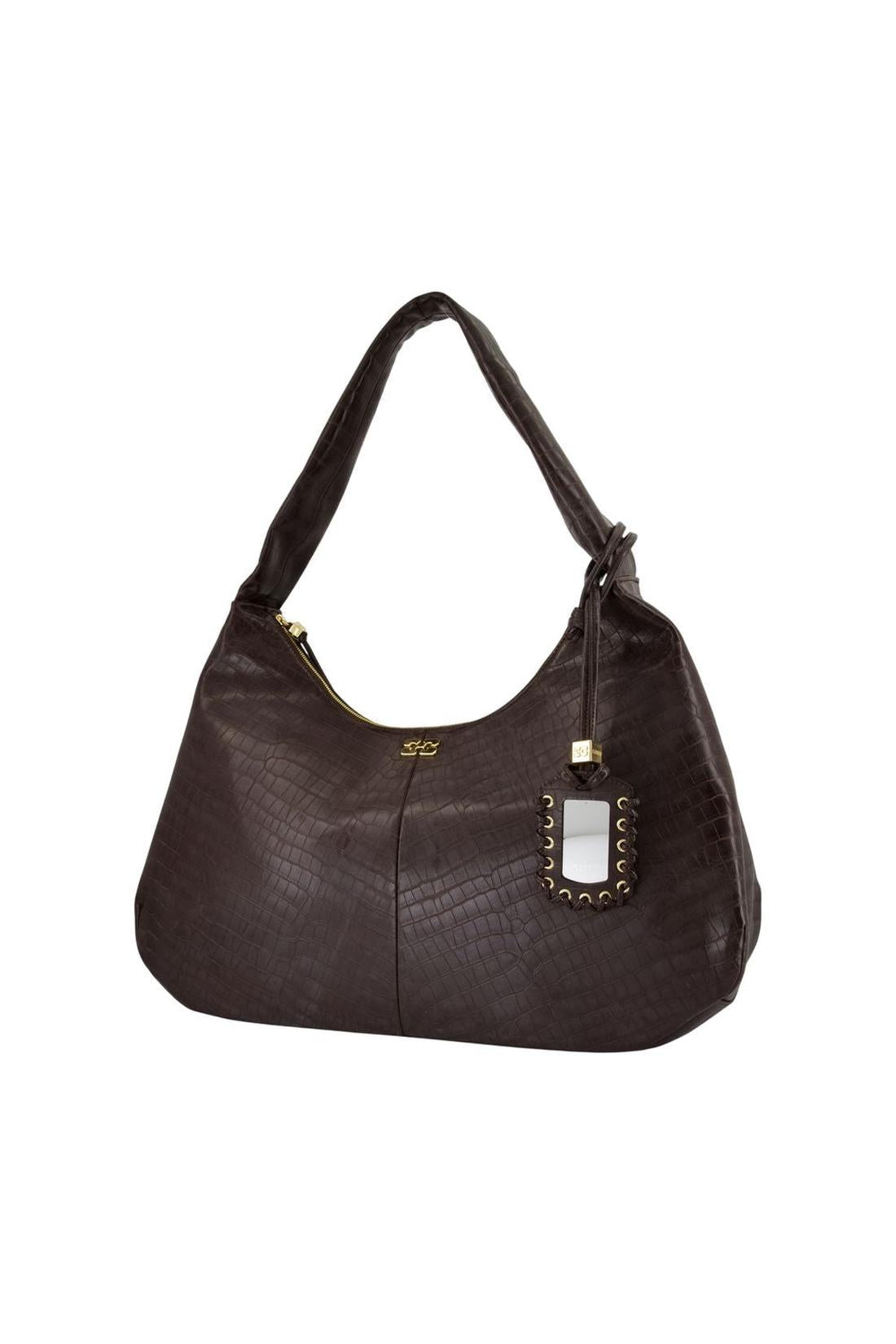 Ganni-Reisetasche Bou Xxl - Ganni - Leder - Braun-Taschen-Black-Deal-Outlet-by-ARCHIVIST