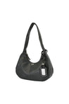 Ganni-Bou Medium Schultertasche - Ganni - Leder - Grau-Taschen-Black-Deal-Outlet-by-ARCHIVIST