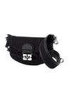 Ganni-Wallet On Chain Apo G - Ganni - Baumwolle - Schwarz-Taschen-Black-Deal-Outlet-by-ARCHIVIST